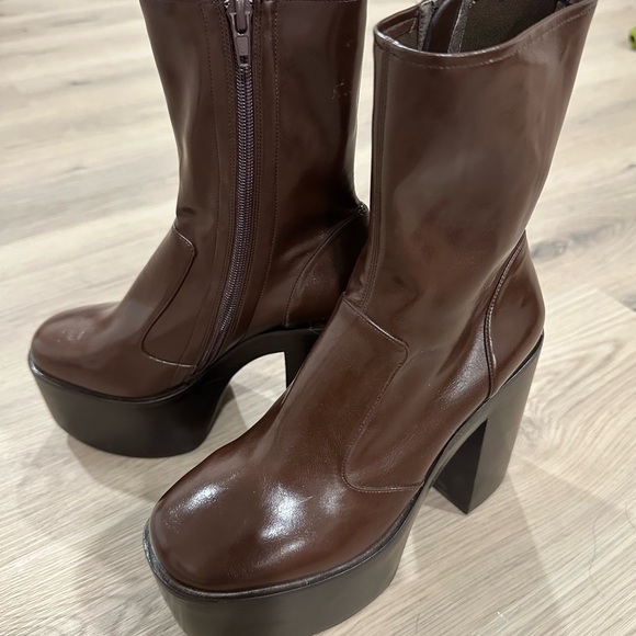 Jeffrey Campbell Mexique Platform Boots - Picture 5 of 9